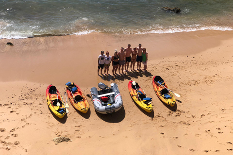 Albufeira Marina: Benagil Cave to Marinha Beach Kayak Tour