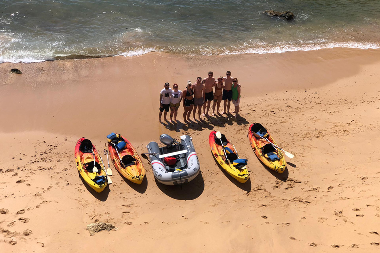 Albufeira Marina: Benagil Cave to Marinha Beach Kayak Tour