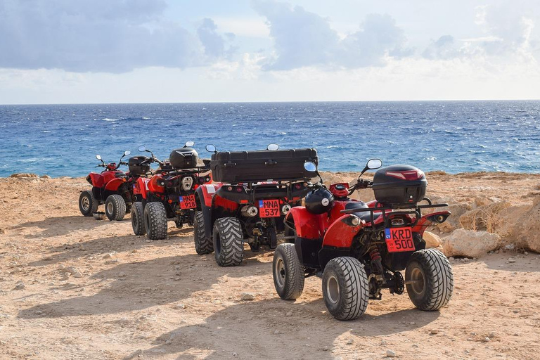 Hurghada: Wycieczka rodzinna quadem lub buggy po morzu i górachWycieczka dwuosobowym quadem - odbiór z Hurghady i El Gouny