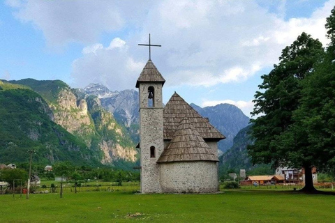 From Tirana/Durres/Golem: Day Trip to Thethi Village