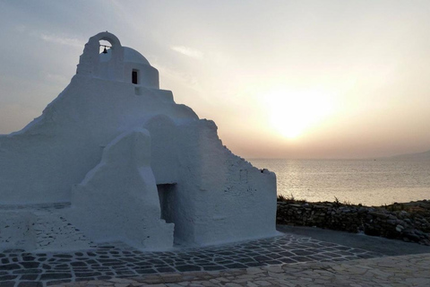 Cruzeiro guiado em Mykonos com um jipe exclusivo para passageiros: Visita obrigatória em 4h