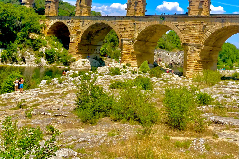 Folge dem römischen Aquädukt (Nîmes Uzès Pont du Gard)