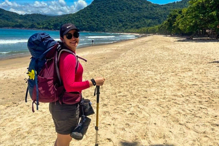 Hiking tour of three beaches and a waterfall in the Juatinga Reserve, Paraty