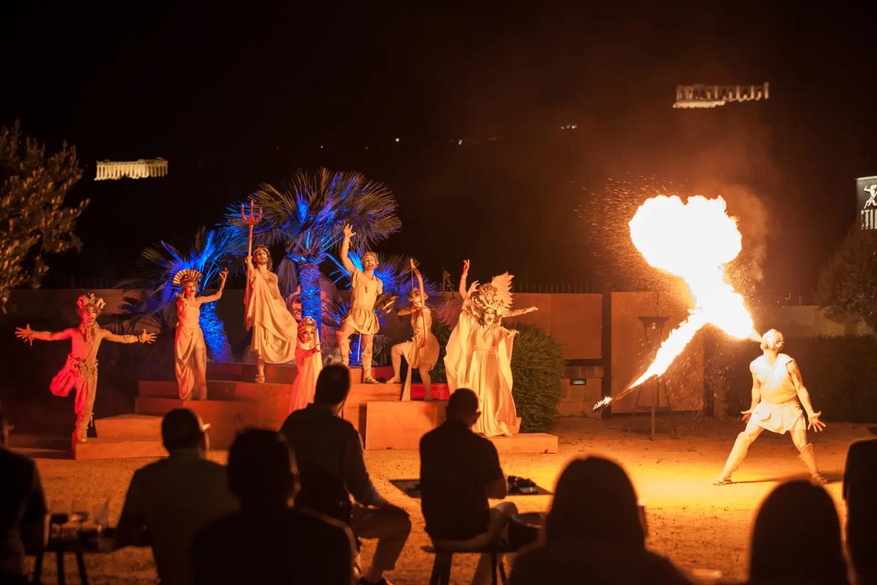 Agrigent: Atmosphärische Dinner-Show im Tal der Tempel