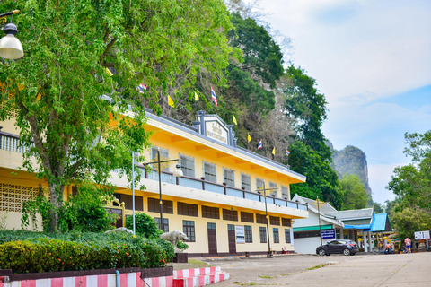 Escapade privée à Krabi : Piscine d'émeraude, sources d'eau chaude et grotte du tigreFourgon privé