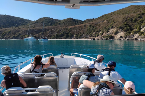 Agriate Marine Park and its beaches: tour with Captain François