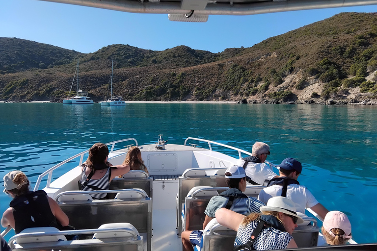 Agriate Marine Park and its beaches: tour with Captain François