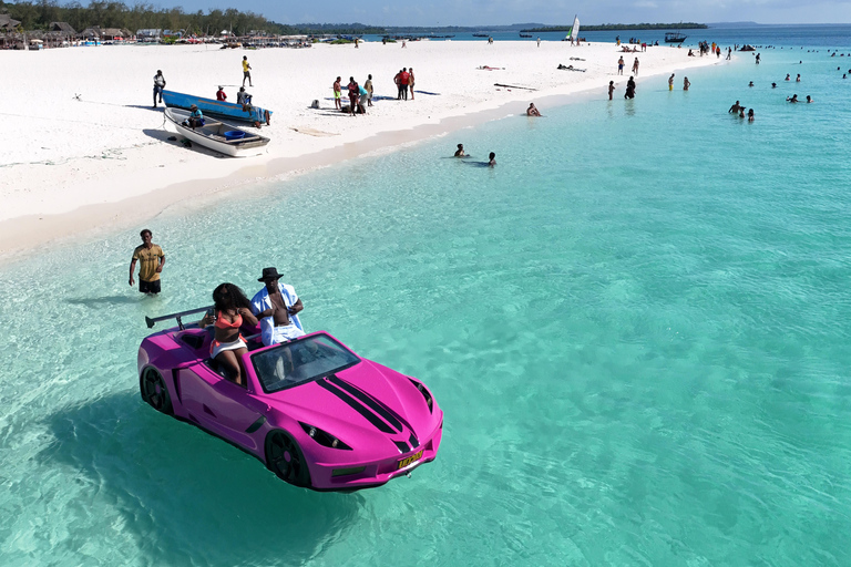 Zanzibar: Jet Car Ride With Drone Footage at Kendwa Beach