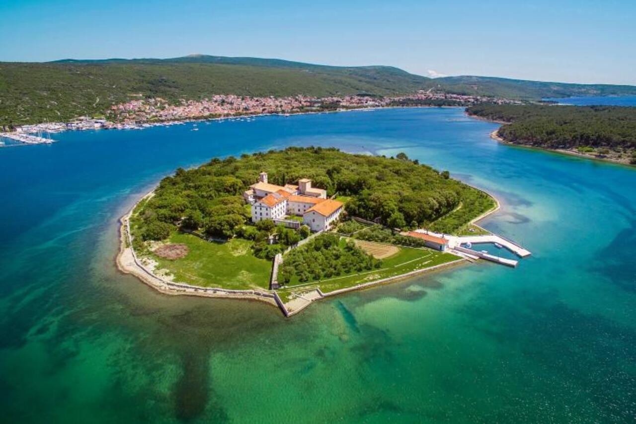 Taxiboot zur Insel Košljun (Klosterinsel)