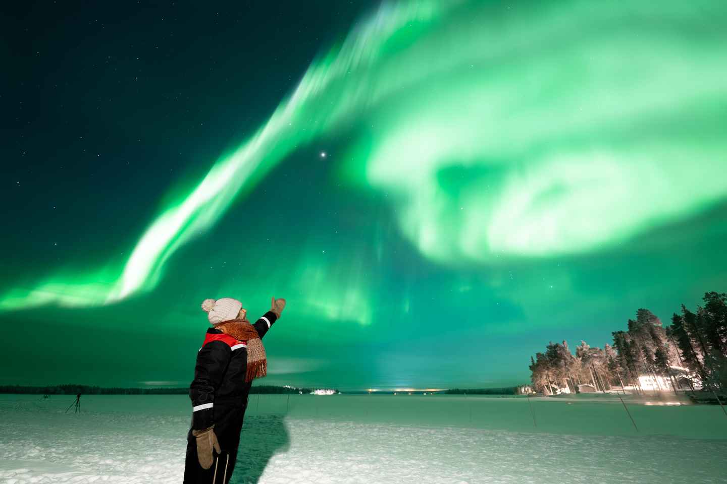 Rovaniemi: Tour Fotografico Aurora Boreale e Grigliata