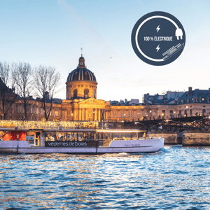 Paris: Abendliche Flusskreuzfahrt mit Musik