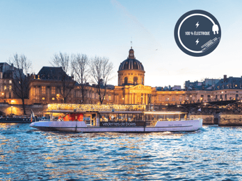 Paris: Abendliche Flusskreuzfahrt mit Musik
