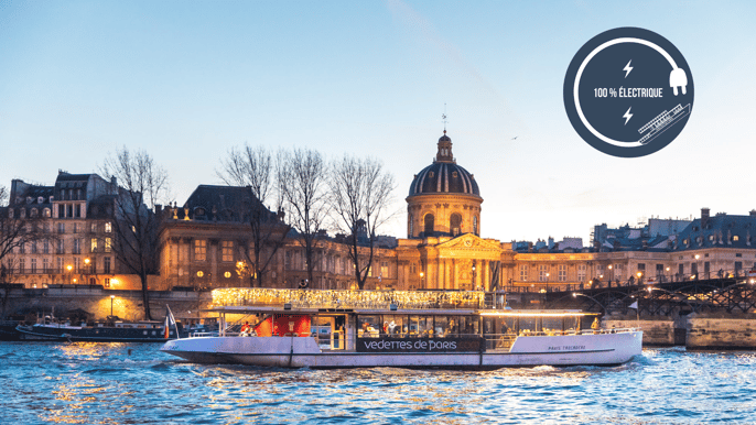 París: Crucero nocturno por el río con música