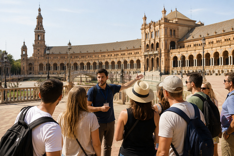 Seville: City Walking Tour & Plaza España
