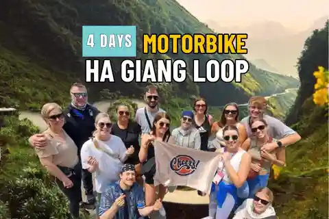 Recorrido en moto de 4 días por Ha Giang