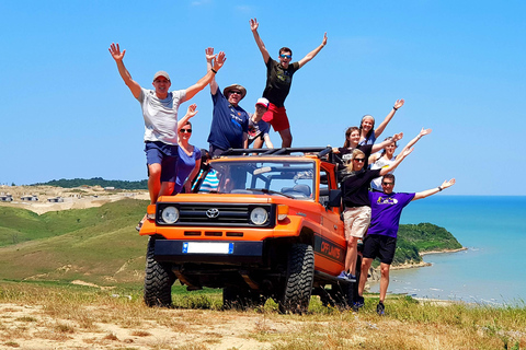 من تيرانا وادي بحيرة بوفيلا كانيون وجبل غرامتي المفتوح بالدفع الرباعي