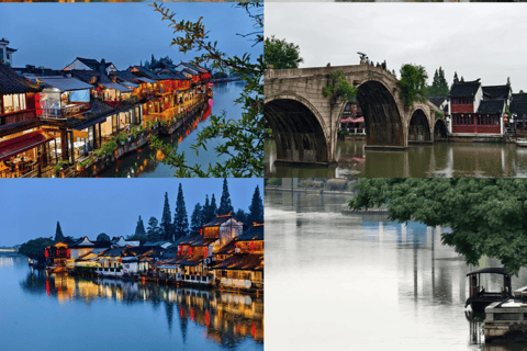 From Shanghai: Zhujiajiao Water Town Tour with Hotel Pickup