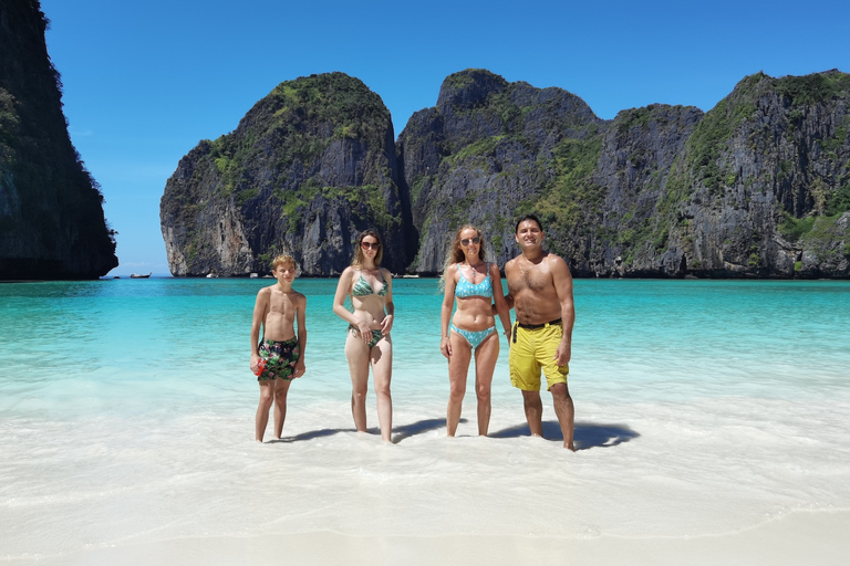 Khao Lak: Day Trip to Phi Phi with Private Longtail Tour