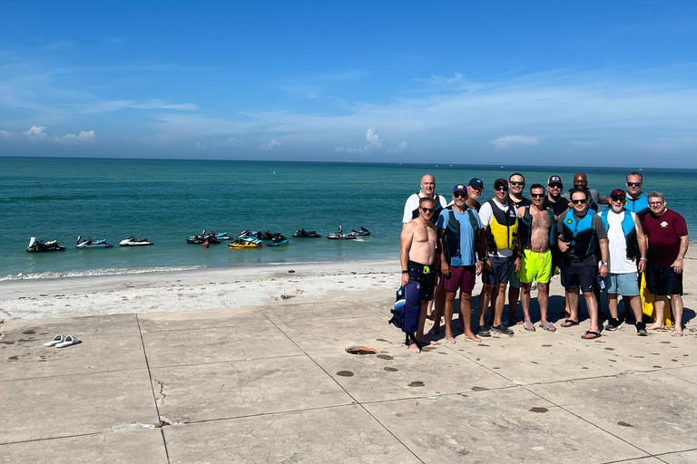 St. Pete: Guided Jet Ski Tour with Island Hopping