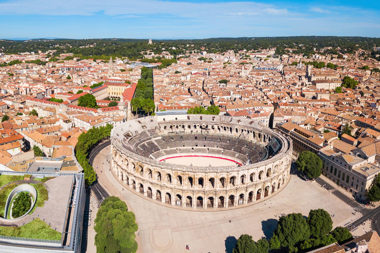 Nimes: Ancient Roman Arena Ticket & Old Town Audio Tour