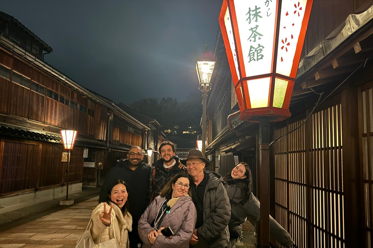Kanazawa Night Tour with Matcha Experience