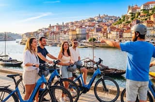 Porto: City Highlights 3-Stunden geführte Elektrofahrrad Tour