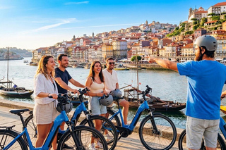 Porto: City Highlights 3-Stunden geführte Elektrofahrrad Tour
