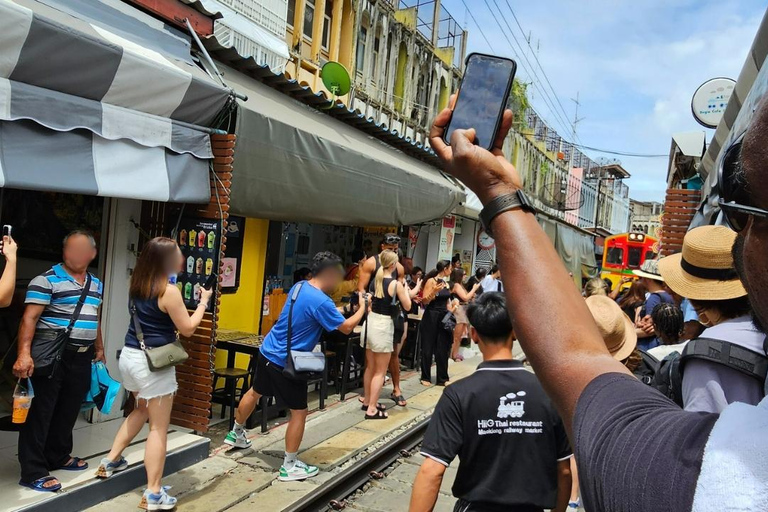 Mercado de trens (Rom Hub), mercado flutuante e passeio pelo Lago Salgado