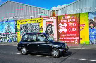 Belfast: Politische Tour im Taxi