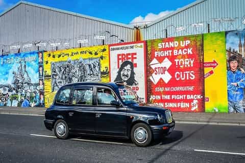 Belfast: Political Taxi Tour