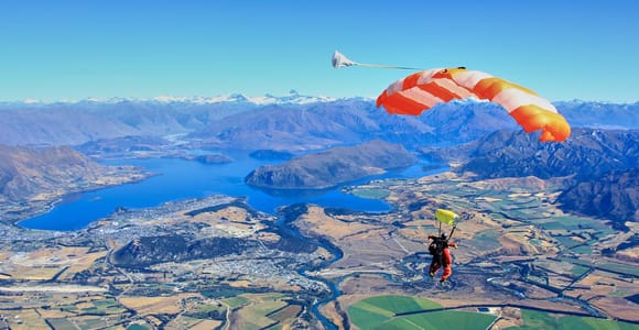 From Queenstown: Skydive Wanaka inc Transfers