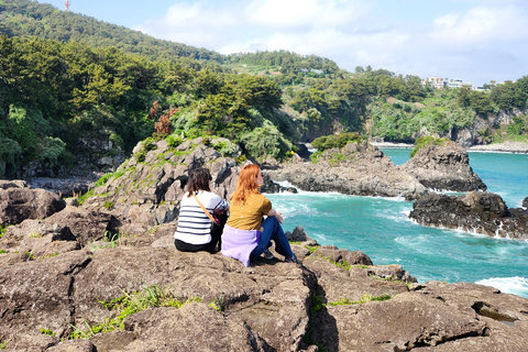 Jeju Zuid: Mt.Hallasan en UNESCO Geopark bustour