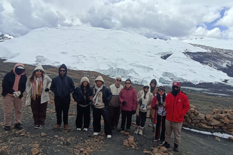 QUELCCAYA GLACIER FULL DAY Hike with llamas and birdwatching at the Qellcaya Glacier