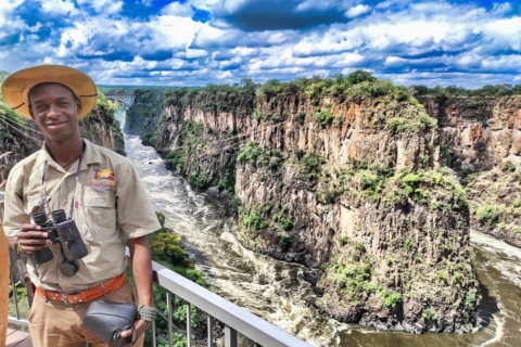 Wodospady Vicoria: safari baobabami i piesza wycieczka po mieście Vic Falls