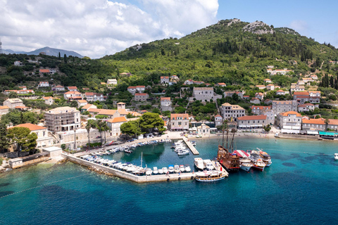 Elaphite Islands & City Walls Cruise with Food and Open Bar Departure from Mlini