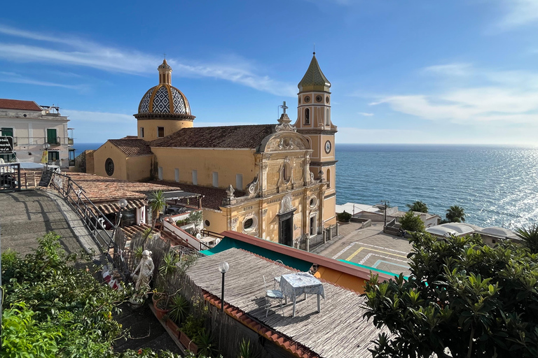 From Positano: Amalfi Half Day Trip with Scenic Drive