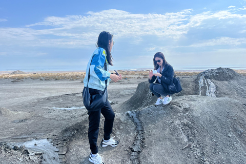 From Baku: Gobustan UNESCO Site & Mud Volcanoes Day Trip GROUP Gobustan & Mud Volcanoes