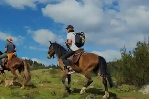Cuzco : Circuit des "Quatre ruines" - promenade à cheval