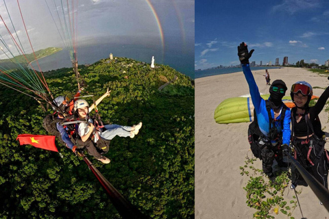 Da Nang: Ilha dos Macacos, mergulho com snorkel e parapente