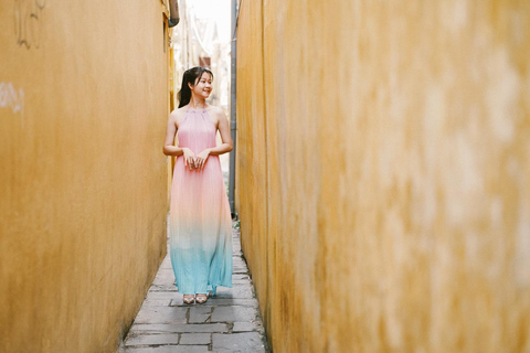 Fotografia de Ao Dai: Captura de trajes tradicionais em Hoi An