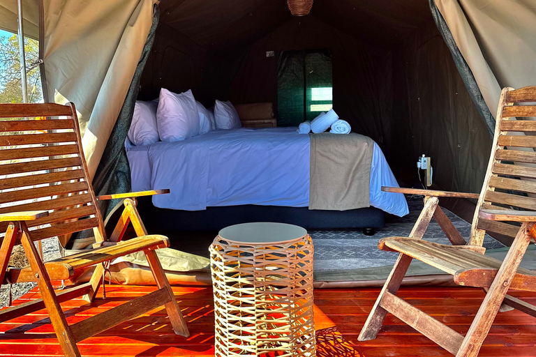 3-tägige Pilanesberg Tlou En-Suite Zelt-Safari3-tägige Pilanesberg Tlou Safari mit Zeltunterkunft und eigenem Bad