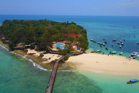 Zanzibar : visite du banc de sable de Nakupenda et de l&#039;île-prison et déjeuner