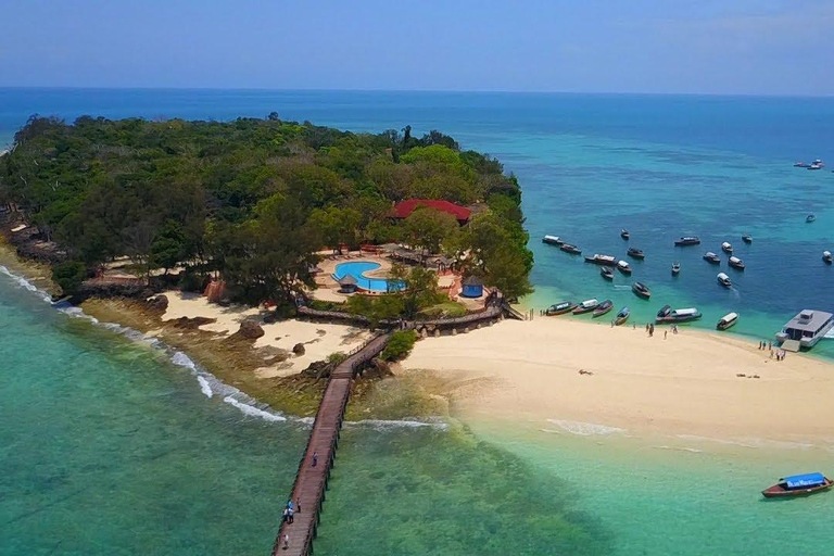 Zanzibar : visite du banc de sable de Nakupenda et de l&#039;île-prison et déjeuner