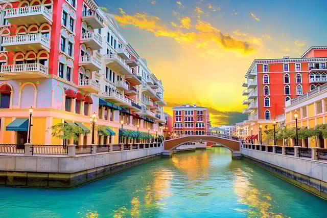 Doha: Pearl & Gewan Islands culinaire rondvaart met 7 proeverijen