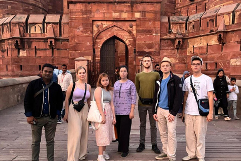 All Inclusive Sunrise Taj Mahal, Baby Taj & Agra Fort Tour Private Tour with Car, Driver, Lunch, Guide & Entry Tickets