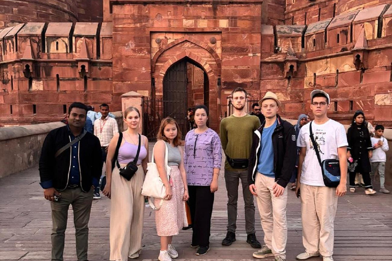 All Inclusive Sunrise Taj Mahal, Baby Taj & Agra Fort Tour Private Tour with Car, Driver, Lunch, Guide & Entry Tickets