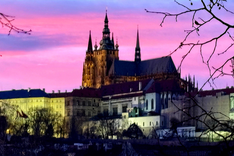 Prague after the sunset walking tour