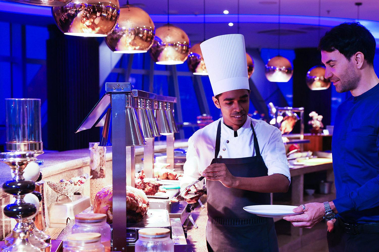 Colombo: Lotus Tower 360° Revolving Buffet & Tuk-Tuk Safari Meet at Lotus Tower Entrance: Restaurant Lunch/Dinner Buffet