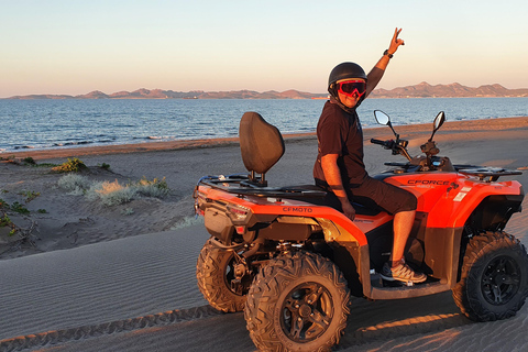 La Paz: ATV quad + sandboarding on the Mogote dunes La Paz: ATV + sandboarding on the Mogote dunes