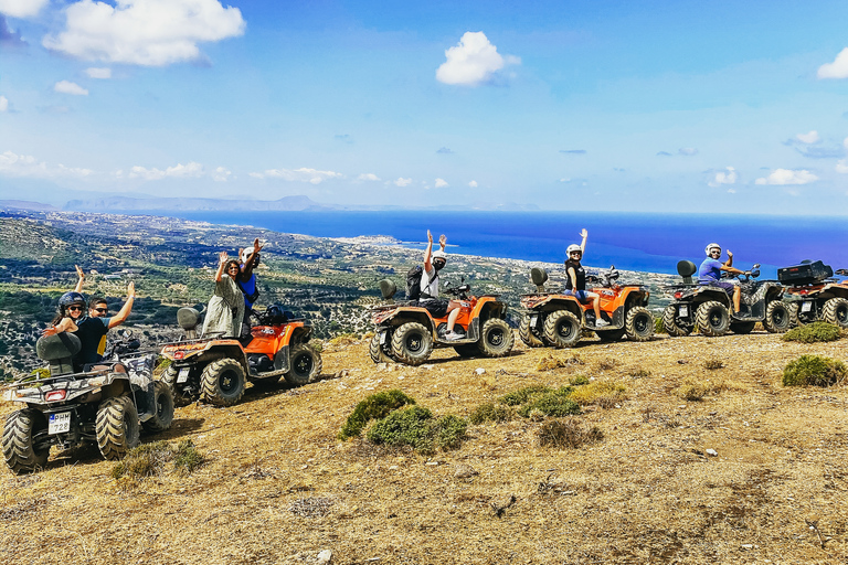 From Rethymno: Half-Day Quad Bike SafariQuad Safari for 1 Driver + 1 Passenger